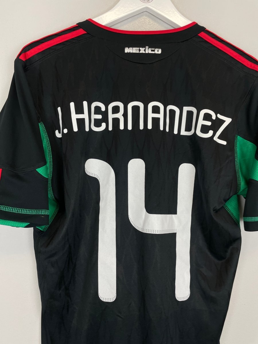 2010/11 MEXICO J.HERNANDEZ 14 AWAY SHIRT (M) ADIDAS - Cult Kits - Medium - Buy Vintage Football Shirts, Authentic Retro Football Shirts For Sale, Classic Football Shirts & Soccer Jersey