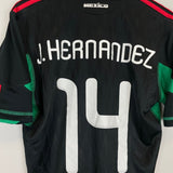 2010/11 MEXICO J.HERNANDEZ 14 AWAY SHIRT (M) ADIDAS - Cult Kits - Medium - Buy Vintage Football Shirts, Authentic Retro Football Shirts For Sale, Classic Football Shirts & Soccer Jersey