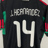 Shop 2010/11 MEXICO J.HERNANDEZ #14 AWAY SHIRT (M) ADIDAS, classic football shirts, vintage football shirts & retro soccer jerseys at Cult Kits
