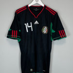 2010/11 MEXICO J.HERNANDEZ 14 AWAY SHIRT (M) ADIDAS - Cult Kits - Medium - Buy Vintage Football Shirts, Authentic Retro Football Shirts For Sale, Classic Football Shirts & Soccer Jersey