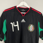 Shop 2010/11 MEXICO J.HERNANDEZ #14 AWAY SHIRT (M) ADIDAS, classic football shirts, vintage football shirts & retro soccer jerseys at Cult Kits