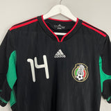 Shop 2010/11 MEXICO J.HERNANDEZ #14 AWAY SHIRT (M) ADIDAS, classic football shirts, vintage football shirts & retro soccer jerseys at Cult Kits