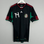 Shop 2010/11 MEXICO J.HERNANDEZ #14 AWAY SHIRT (M) ADIDAS, classic football shirts, vintage football shirts & retro soccer jerseys at Cult Kits