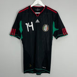 Shop 2010/11 MEXICO J.HERNANDEZ #14 AWAY SHIRT (M) ADIDAS, classic football shirts, vintage football shirts & retro soccer jerseys at Cult Kits