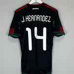 Shop 2010/11 MEXICO J.HERNANDEZ #14 AWAY SHIRT (S) ADIDAS, classic football shirts, vintage football shirts & retro soccer jerseys at Cult Kits