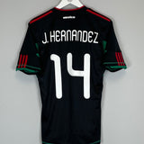 Shop 2010/11 MEXICO J.HERNANDEZ #14 AWAY SHIRT (S) ADIDAS, classic football shirts, vintage football shirts & retro soccer jerseys at Cult Kits