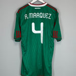 Shop 2010/11 MEXICO MARQUEZ #4 HOME SHIRT (XL) ADIDAS, classic football shirts, vintage football shirts & retro soccer jerseys at Cult Kits