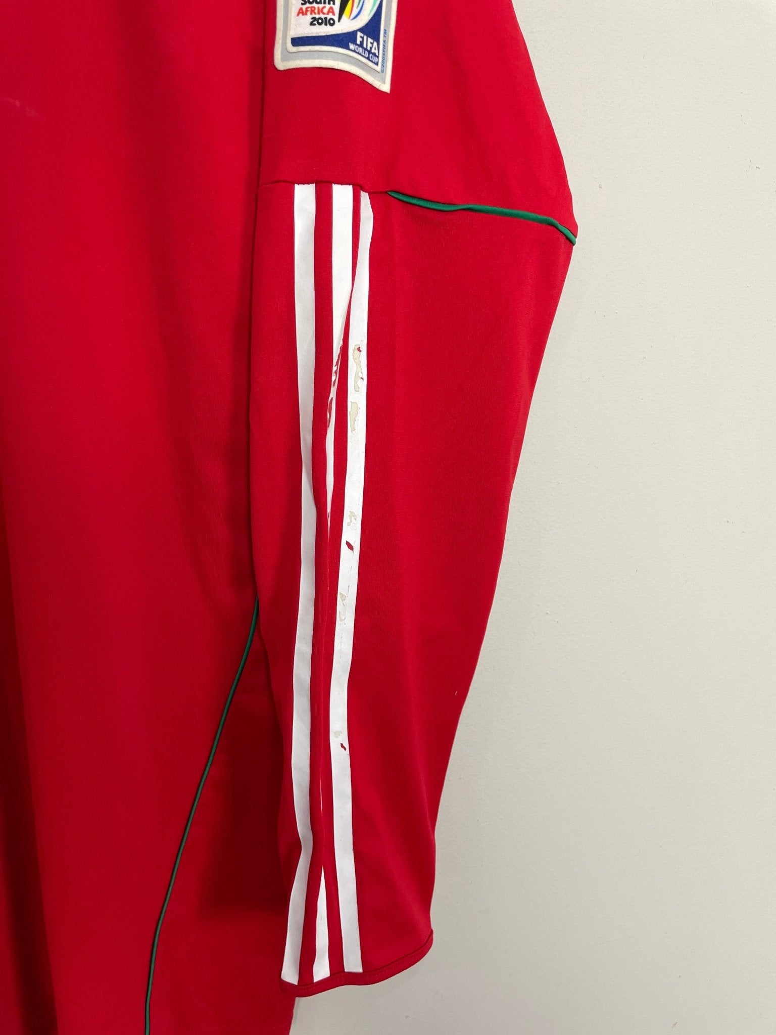 Shop 2010/11 MEXICO O.PEREZ #1 *MATCH ISSUE* GK SHIRT (XL) ADIDAS, classic football shirts, vintage football shirts & retro soccer jerseys at Cult Kits