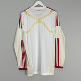 Shop 2010/11 MEXICO *PLAYER ISSUE* L/S AWAY SHIRT (XL) ADIDAS, classic football shirts, vintage football shirts & retro soccer jerseys at Cult Kits