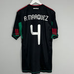 Shop 2010/11 MEXICO R.MARQUEZ #4 AWAY SHIRT (L) ADIDAS, classic football shirts, vintage football shirts & retro soccer jerseys at Cult Kits