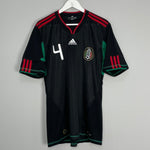 Shop 2010/11 MEXICO R.MARQUEZ #4 AWAY SHIRT (L) ADIDAS, classic football shirts, vintage football shirts & retro soccer jerseys at Cult Kits