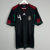 Shop 2010/11 MEXICO R.MARQUEZ #4 AWAY SHIRT (L) ADIDAS, classic football shirts, vintage football shirts & retro soccer jerseys at Cult Kits