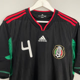 Shop 2010/11 MEXICO R.MARQUEZ #4 AWAY SHIRT (L) ADIDAS, classic football shirts, vintage football shirts & retro soccer jerseys at Cult Kits