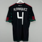 Shop 2010/11 MEXICO R.MARQUEZ #4 AWAY SHIRT (M) ADIDAS, classic football shirts, vintage football shirts & retro soccer jerseys at Cult Kits