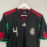 Shop 2010/11 MEXICO R.MARQUEZ #4 AWAY SHIRT (M) ADIDAS, classic football shirts, vintage football shirts & retro soccer jerseys at Cult Kits