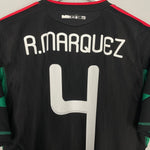 Shop 2010/11 MEXICO R.MARQUEZ #4 AWAY SHIRT (M) ADIDAS, classic football shirts, vintage football shirts & retro soccer jerseys at Cult Kits
