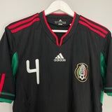 Shop 2010/11 MEXICO R.MARQUEZ #4 AWAY SHIRT (M) ADIDAS, classic football shirts, vintage football shirts & retro soccer jerseys at Cult Kits