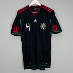 Shop 2010/11 MEXICO R.MARQUEZ #4 AWAY SHIRT (M) ADIDAS, classic football shirts, vintage football shirts & retro soccer jerseys at Cult Kits