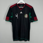 Shop 2010/11 MEXICO R.MARQUEZ #4 AWAY SHIRT (M) ADIDAS, classic football shirts, vintage football shirts & retro soccer jerseys at Cult Kits