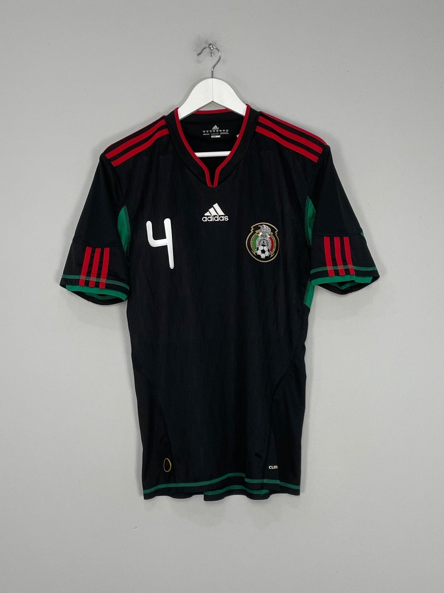 Shop 2010/11 MEXICO R.MARQUEZ #4 AWAY SHIRT (M) ADIDAS, classic football shirts, vintage football shirts & retro soccer jerseys at Cult Kits