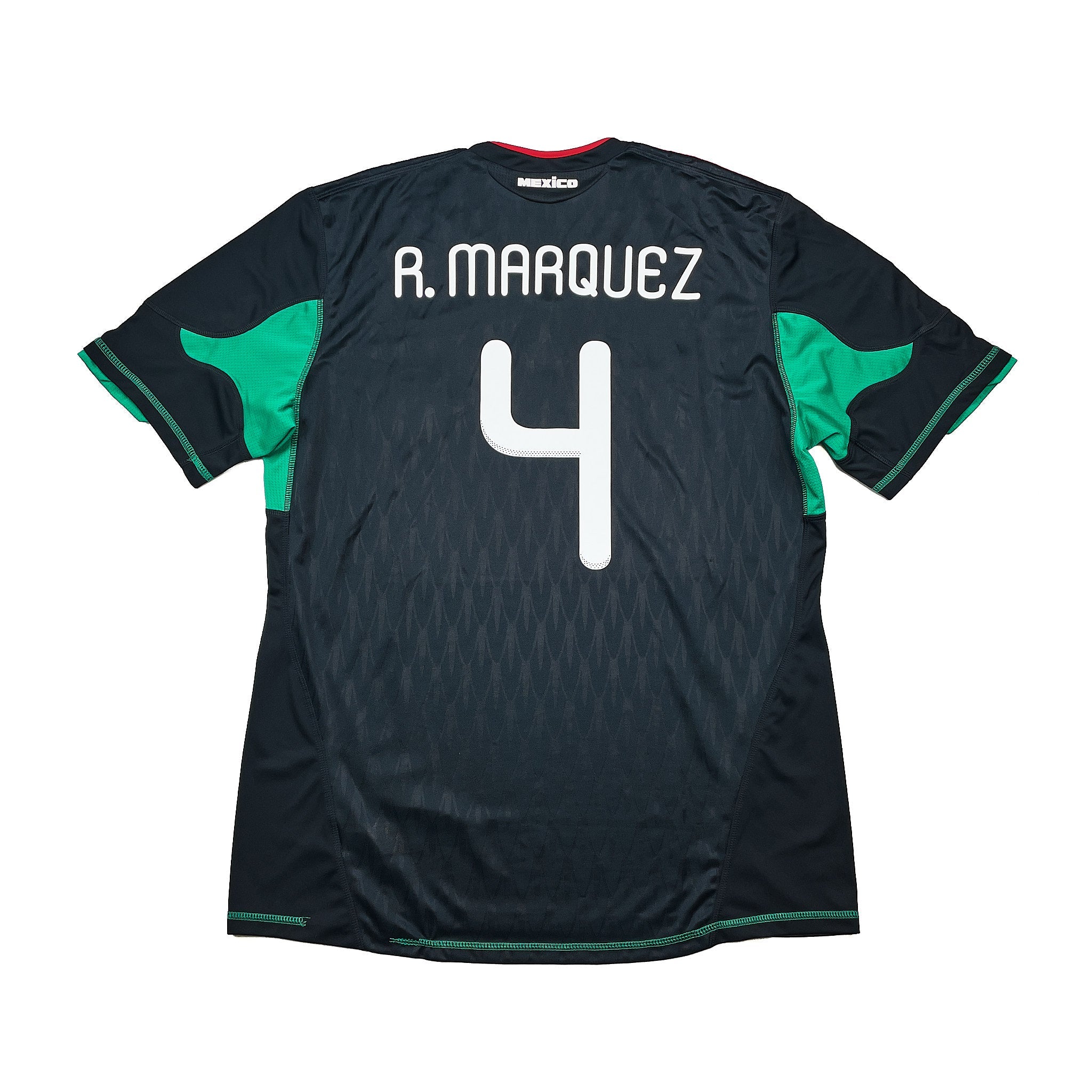 Buy 2010/11 Mexico R.Marquez 4 Away Shirt (XXL) Adidas ~ Free worldwide shipping available ~ Authentic Vintage Football Shirts from Cult Kits