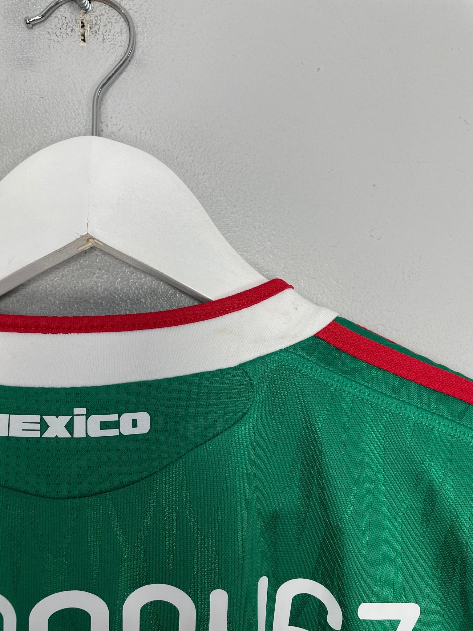 Shop 2010/11 MEXICO R.MARQUEZ #4 HOME SHIRT (S) ADIDAS, classic football shirts, vintage football shirts & retro soccer jerseys at Cult Kits