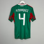 Shop 2010/11 MEXICO R.MARQUEZ #4 HOME SHIRT (S) ADIDAS, classic football shirts, vintage football shirts & retro soccer jerseys at Cult Kits
