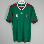 Shop 2010/11 MEXICO R.MARQUEZ #4 HOME SHIRT (XL) ADIDAS, classic football shirts, vintage football shirts & retro soccer jerseys at Cult Kits