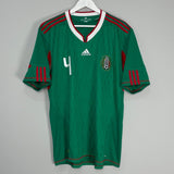 Shop 2010/11 MEXICO R.MARQUEZ #4 HOME SHIRT (XL) ADIDAS, classic football shirts, vintage football shirts & retro soccer jerseys at Cult Kits