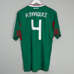 Shop 2010/11 MEXICO R.MARQUEZ #4 HOME SHIRT (XL) ADIDAS, classic football shirts, vintage football shirts & retro soccer jerseys at Cult Kits