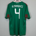 Shop 2010/11 MEXICO R.MARQUEZ #4 HOME SHIRT (XL) ADIDAS, classic football shirts, vintage football shirts & retro soccer jerseys at Cult Kits