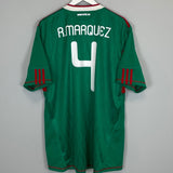 Shop 2010/11 MEXICO R.MARQUEZ #4 HOME SHIRT (XL) ADIDAS, classic football shirts, vintage football shirts & retro soccer jerseys at Cult Kits