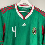 Shop 2010/11 MEXICO R.MARQUEZ #4 HOME SHIRT (XL) ADIDAS, classic football shirts, vintage football shirts & retro soccer jerseys at Cult Kits