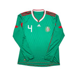 Buy 2010/11 Mexico R.Marquez 4 L/S Home Shirt (XL) Adidas ~ Free worldwide shipping ~ Authentic Vintage Football Shirts from Cult Kits