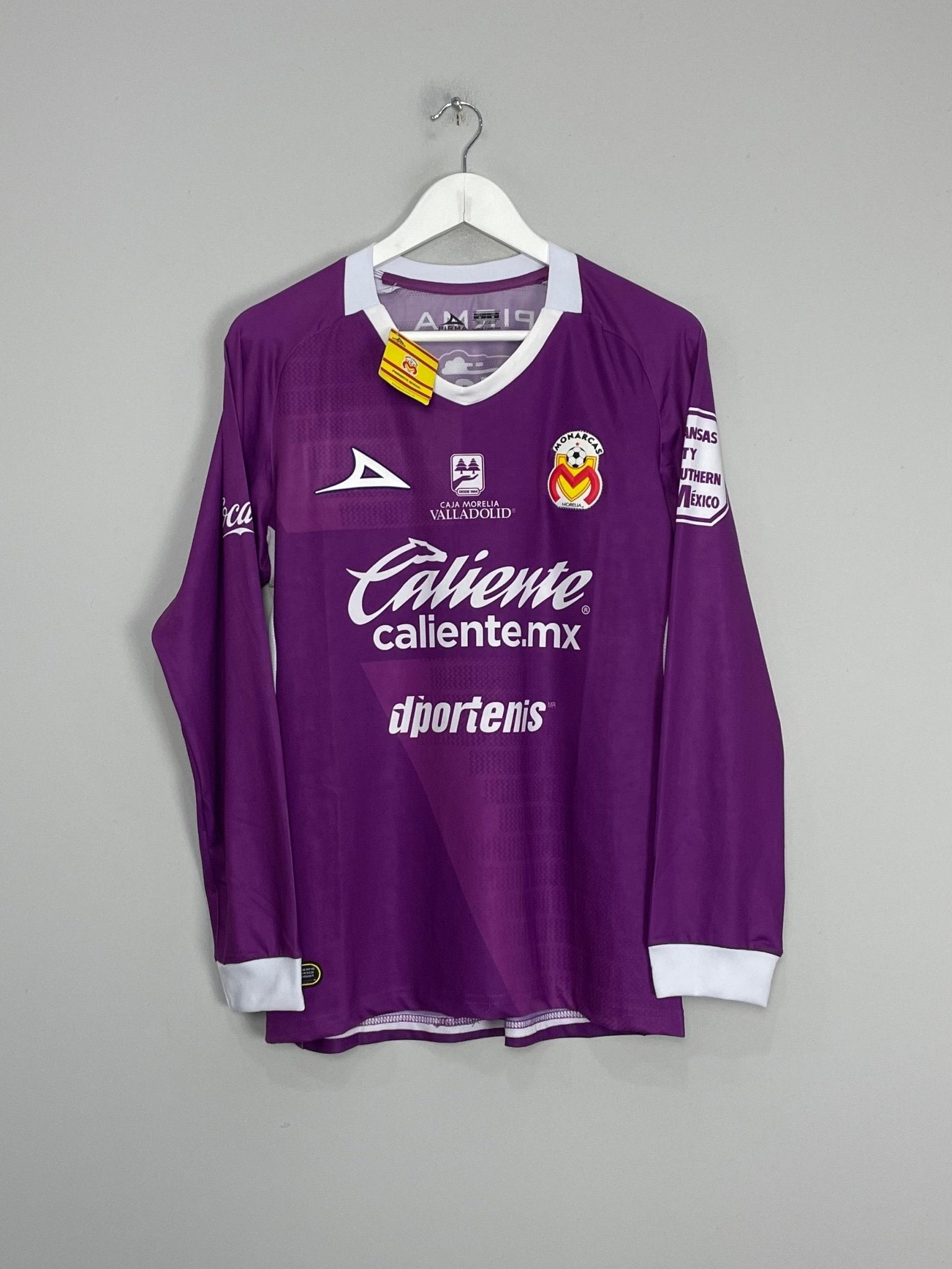 Shop 2010/11 MONARCAS MORELIA *BNWT* GK SHIRT (M) PIRMA, classic football shirts, vintage football shirts & retro soccer jerseys at Cult Kits