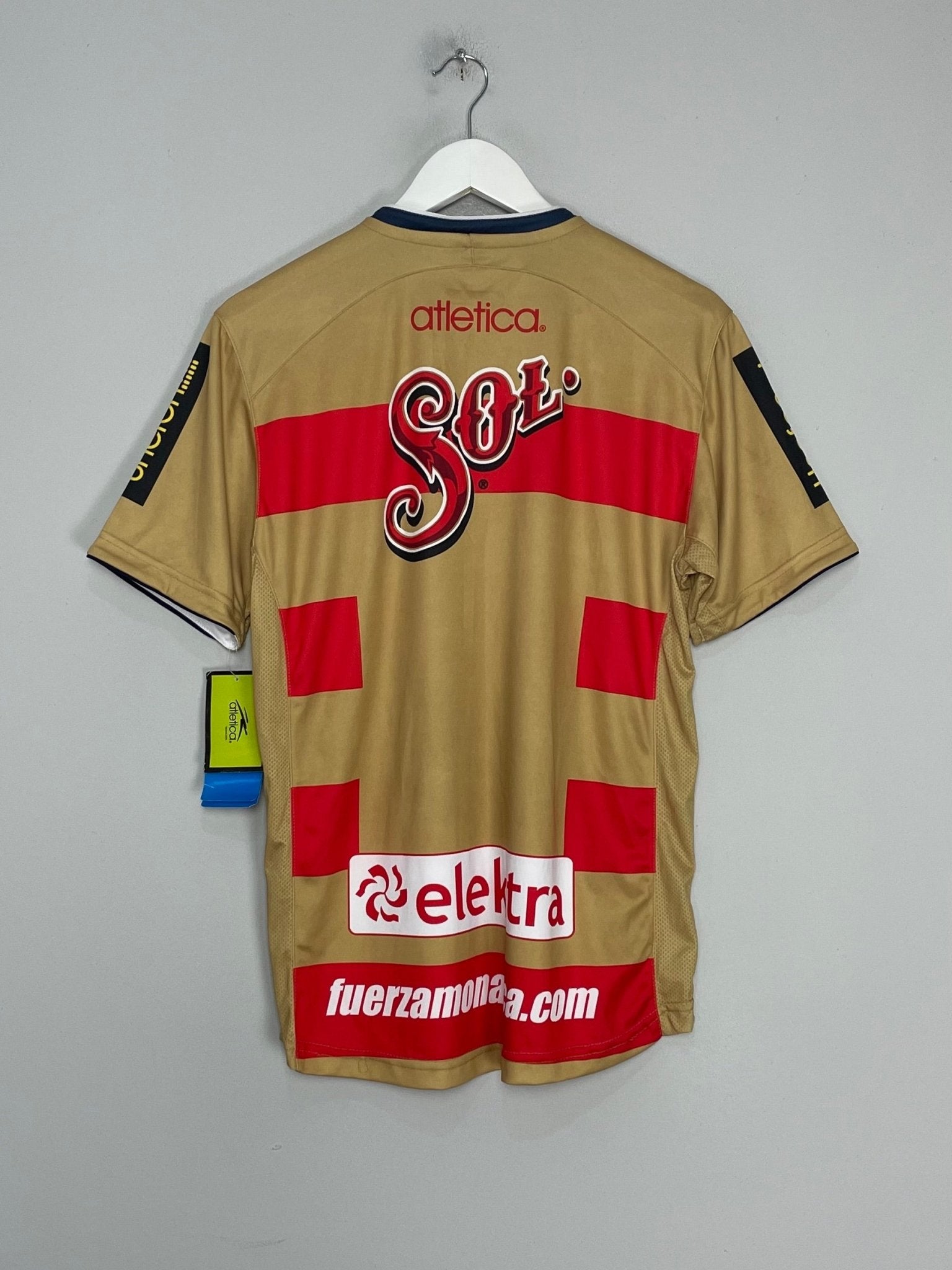 Shop 2010/11 MONARCAS MORELIA *SQUAD SIGNED* BNWT HOME SHIRT (S) ATLETICA, classic football shirts, vintage football shirts & retro soccer jerseys at Cult Kits