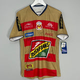 Shop 2010/11 MONARCAS MORELIA *SQUAD SIGNED* BNWT HOME SHIRT (S) ATLETICA, classic football shirts, vintage football shirts & retro soccer jerseys at Cult Kits