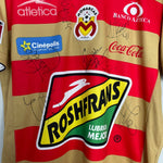 Shop 2010/11 MONARCAS MORELIA *SQUAD SIGNED* HOME SHIRT (S) ATLETICA, classic football shirts, vintage football shirts & retro soccer jerseys at Cult Kits