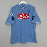 Shop 2010/11 NAPOLI HAMSIK #17 HOME SHIRT (L) MACRON, classic football shirts, vintage football shirts & retro soccer jerseys at Cult Kits