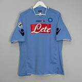 Shop 2010/11 NAPOLI HAMSIK #17 HOME SHIRT (L) MACRON, classic football shirts, vintage football shirts & retro soccer jerseys at Cult Kits