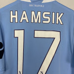 Shop 2010/11 NAPOLI HAMSIK #17 HOME SHIRT (L) MACRON, classic football shirts, vintage football shirts & retro soccer jerseys at Cult Kits