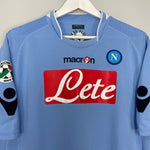 Shop 2010/11 NAPOLI HAMSIK #17 HOME SHIRT (L) MACRON, classic football shirts, vintage football shirts & retro soccer jerseys at Cult Kits