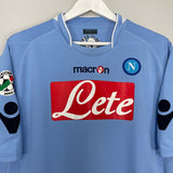 Shop 2010/11 NAPOLI HAMSIK #17 HOME SHIRT (L) MACRON, classic football shirts, vintage football shirts & retro soccer jerseys at Cult Kits