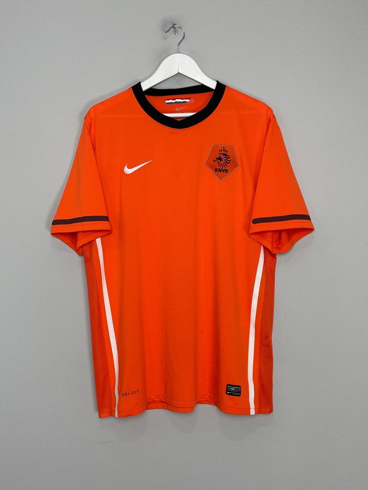 Shop 2010/11 NETHERLANDS HUNTELAAR #17 HOME SHIRT (XL) NIKE, classic football shirts, vintage football shirts & retro soccer jerseys at Cult Kits
