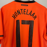 Shop 2010/11 NETHERLANDS HUNTELAAR #17 HOME SHIRT (XL) NIKE, classic football shirts, vintage football shirts & retro soccer jerseys at Cult Kits