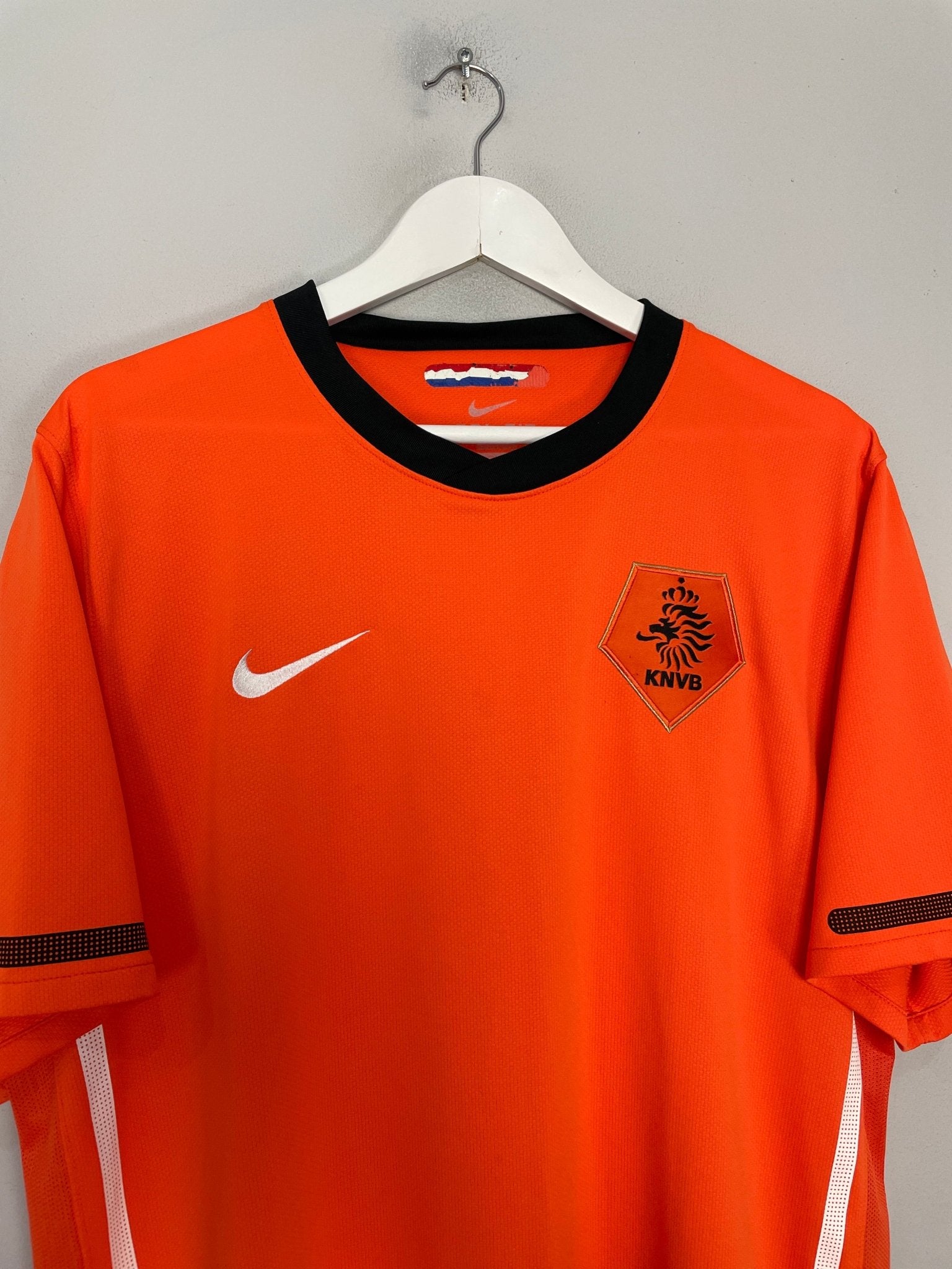Shop 2010/11 NETHERLANDS HUNTELAAR #17 HOME SHIRT (XL) NIKE, classic football shirts, vintage football shirts & retro soccer jerseys at Cult Kits