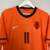 Shop 2010/11 NETHERLANDS ROBBEN #11 HOME SHIRT (XL) NIKE, classic football shirts, vintage football shirts & retro soccer jerseys at Cult Kits