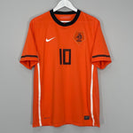 Shop 2010/11 NETHERLANDS SNEIJDER #10 HOME SHIRT (L) NIKE, classic football shirts, vintage football shirts & retro soccer jerseys at Cult Kits