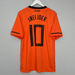 Shop 2010/11 NETHERLANDS SNEIJDER #10 HOME SHIRT (L) NIKE, classic football shirts, vintage football shirts & retro soccer jerseys at Cult Kits