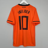 Shop 2010/11 NETHERLANDS SNEIJDER #10 HOME SHIRT (L) NIKE, classic football shirts, vintage football shirts & retro soccer jerseys at Cult Kits